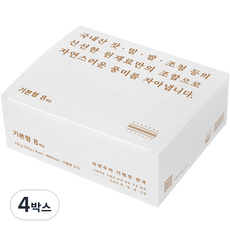 자연우리 가평잣 한과, 224g, 4박스