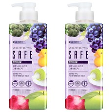 LG 生活健康 蔬果食器洗潔液 99% 生物降解 天然, 礦物鹽除垢, 385ml, 2瓶