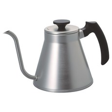 HARIO 好璃奧 V60白金不鏽鋼細口壺 VKF-120-HSV, 800ml, 1入, 壺身 + 壺蓋