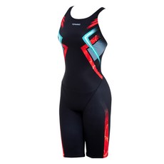 TORNADO SPORTS 女款X背連身五分室內泳衣 PLR3929