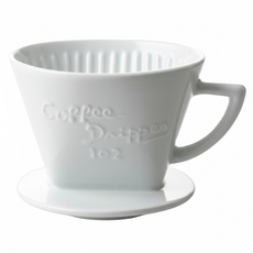 CAFEC CAFEC 有田燒 陶瓷扇形濾杯, 1個, 3-5 杯份
