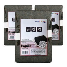 진도 재래 곱창김 100매, 300g, 3개