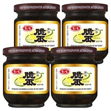 愛之味 鮮味脆瓜, 180g, 4罐