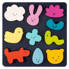 mentari 情緒表達認知板, 1盒, 混和顏色