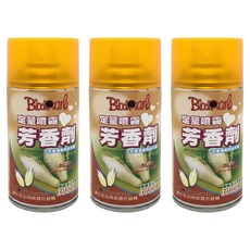 BlackPearl 黑珍珠 定量芳香劑 玉蘭花, 300ml, 3瓶