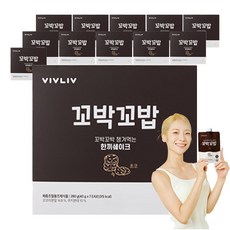 VIVLIV 蛋白奶昔粉隨身包 巧克力口味, 280g, 12盒
