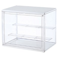 I'CLE 方塊壓克力公仔收納盒 白色, 1個