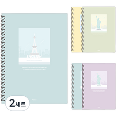 PENPIA 3000 國高中英語 線圈筆記本 5款套組, 隨機出貨, 2套