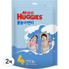 HUGGIES 好奇 戲水褲 褲型游泳尿布 男女通用, 6張, 4階段, 褲型