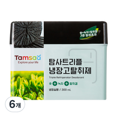 탐사 냉장고 탈취제, 300ml, 6개