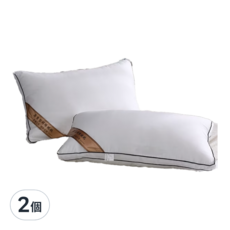 Ishur 伊舒爾 奢華尊貴羽絲絨枕, 100%棉表布, 1入, 73 x 43cm, 2件