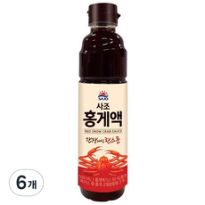 SAJO 紅蟹醬, 500ml, 6瓶