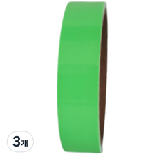 DITREE 夜光反光膠帶, 3個, 綠色
