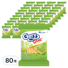게리 오리지널 크래커 녹차라떼, 18g, 80개