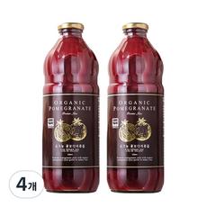 Organic Maru 石榴汁, 1L, 4瓶