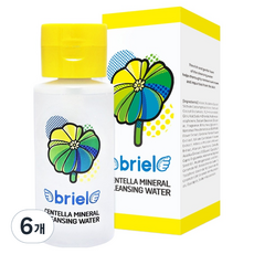 韓國 briel 嬰幼兒用積雪草礦物潔膚水, 6個, 250ml