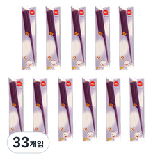 ABM長尾髮梳, 隨機出貨, 33入
