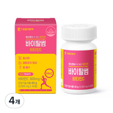 대웅제약 바이탈썸 비타민C 60g, 4개, 30정