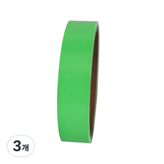 迪特里 夜間釣魚 自行車反光螢光膠帶, 3個, 綠色