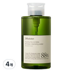 제이엠솔루션 어성초 88 딥 클렌징 워터, 500ml, 4개