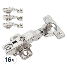 moonju hardware 浴室櫃低壓不鏽鋼鉸鏈, 16個
