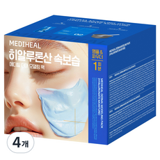 메디힐 더마 히알루론산 속보습 모델링 팩, 4세트