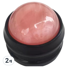 Clonine 簡約滾珠按摩球, 2個, 粉紅色