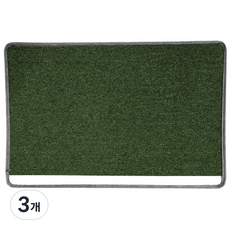 힐링타임 고양이 띵가띵가 스탠딩 스크래쳐 카페트 리필형 NH-2191, 그린, 3개
