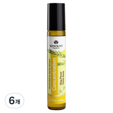 카오코탈라이푸 아로마테라피 오일 롤온 컨센트레이션, 6개, 10ml
