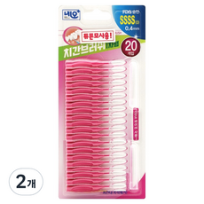 NeoMedical 高彈力杜邦刷毛 I字型牙間刷 SSSS, 2盒