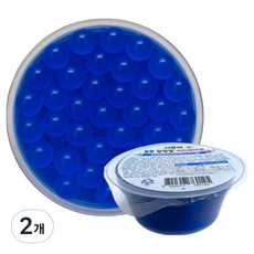 팝핑펄 팝핑보바 사우어 블루 라즈베리향, 100g, 2개