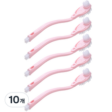 Block Mart 運動鞋清潔刷, 粉紅色, 10個