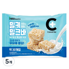 迷你牛奶糙米棒, 210g, 5袋