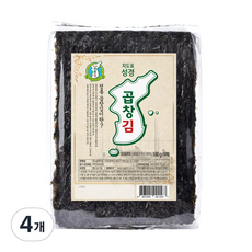 지도표성경 곱창생김 50p, 180g, 4개
