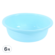 반디돌 휴대용 양동이, BW-236 라지 블루, 6개