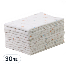 babybear 氣球友布尿布方形, 混色, 30入