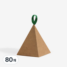 크라 세모난박스, 혼합색상, 80개