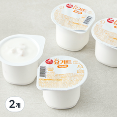 서울우유 요거트 복숭아, 85g, 4개입, 2개