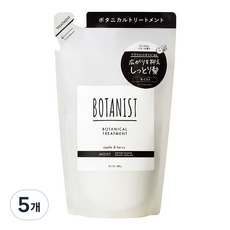 BOTANIST 保濕植物護髮素 蘋果莓果香補充包, 5個, 400g