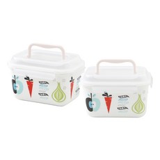 ZEN 런치 생생용기 1.5L, 2개, 단품