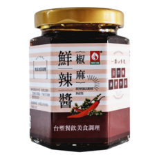 台塑餐飲 椒麻鮮辣醬, 180g, 1罐