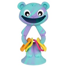 playgro 培高 波浪圈圈熊, 搖鈴玩具, 波浪圈圈熊 藍綠色, 1個