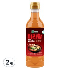 이엔푸드 마라탕 육수 순한맛, 540g, 2개