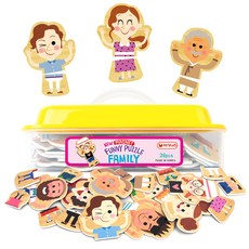 Magnetopia NEW 趣味家庭板塊拼圖, 1套, 28件