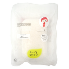 媽媽粑粑魔芋海綿方原, 白色, 1個