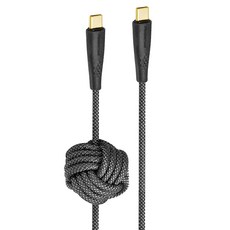 PhotoFast 銀箭資訊 Type-C to Type-C UrbanDesign Cable 編織快充線, 2m, 黑色, 1條