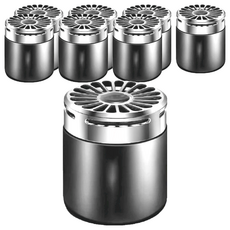 小麥購物 S249 香氛膏 車用 109g, 8罐, 檸檬