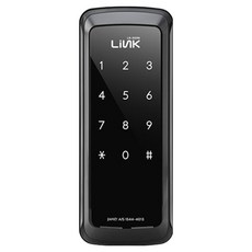 유니코 Link 번호전용 실속형 보조키 디지털 손잡이 없음 도어락, LR-300N, 방문설치