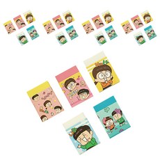 Hhnm 角色橡皮擦 5種組, 混色, 5套