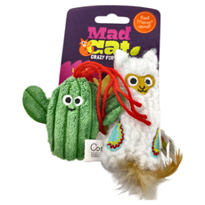 Mad Cat 仙人掌&羊駝貓草包, CP15203, 1組